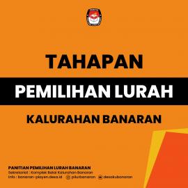 Tahapan Pemilihan Lurah Banaran 2021