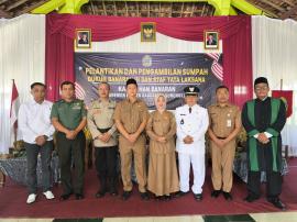 Pelantikan dukuh banaran 3 dan staf